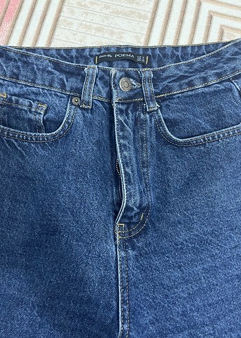 Kadın Lacivert  Denim Pantolon - Görsel 2