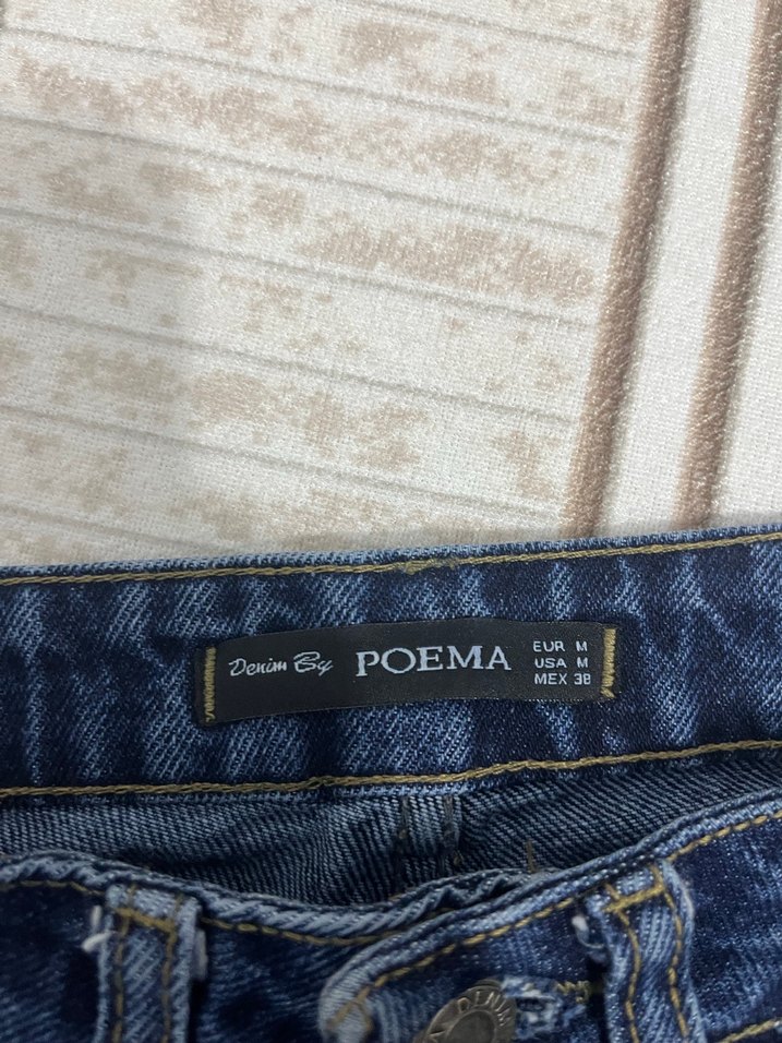 Kadın Lacivert  Denim Pantolon - Görsel 3