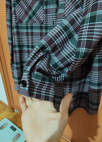 36 Beden bordo Renk Gömlek