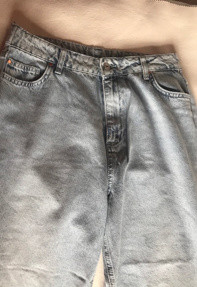 Mavi Midi Boy Rahat Kesim Kadın Kot Pantolon yeni kullanılmamış - Görsel 4