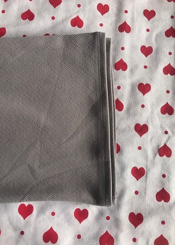 Gri Düğmeli Kadın Kumaş Pantolon - Görsel 5