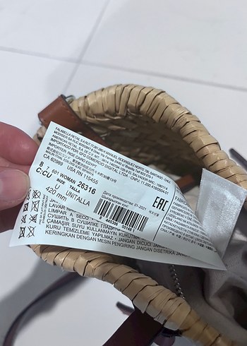 Beden camel Renk Bej Bohem Deri Püsküllü Kadın Çanta