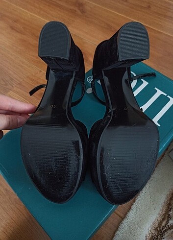 Süet Topuklu Ayakkabı  - Görsel 5