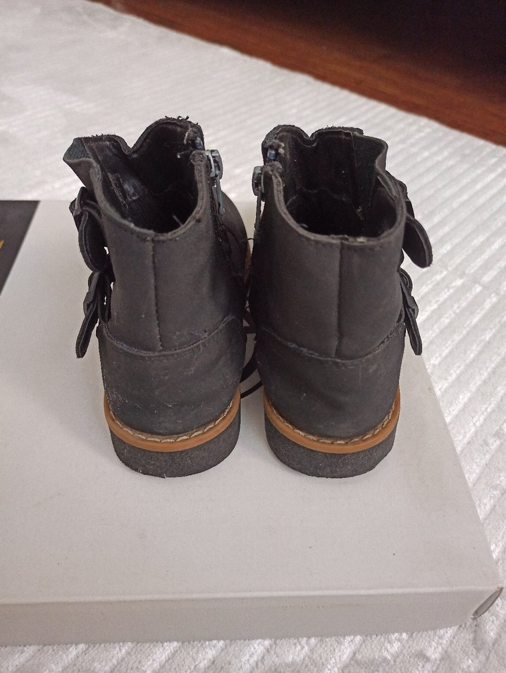 LC Waikiki Kız Çocuk Süet Siyah Bot - Görsel 3