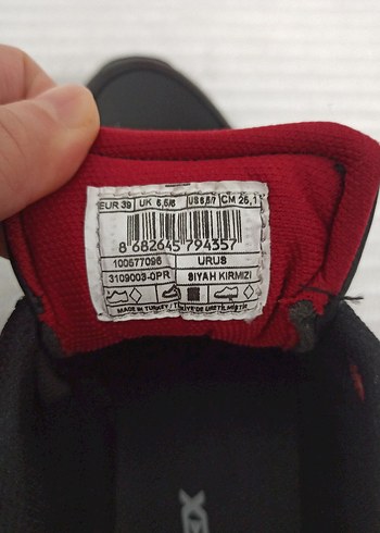 Torex Siyah Erkek Spor Ayakkabı - Görsel 4