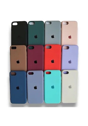 iPhone se uyumlu içi kadife silikon dolgulu lansman kılıflar