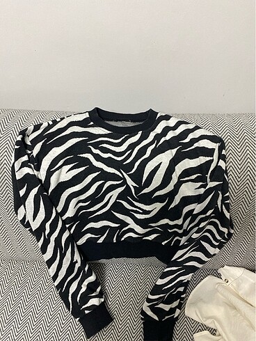 Kadın crop sweatshirt