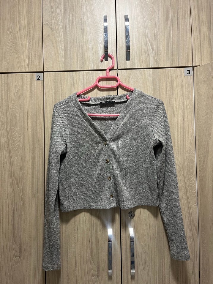 Gri Uzun Kollu Triko Elbise ayrı ayrı da satılabilir. - Görsel 2