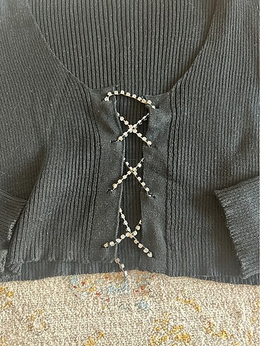 Trendyolmilla crop hırka - Görsel 2