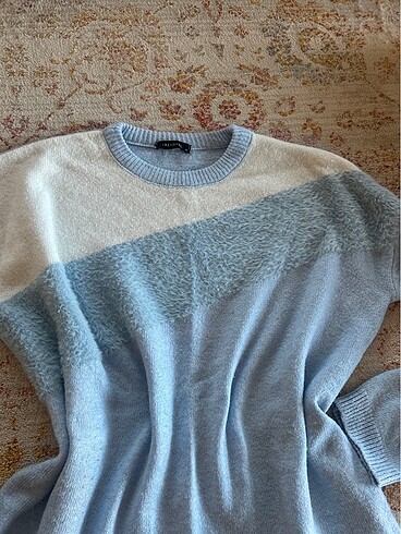 Trendyolmilla mavi kazak - Görsel 2