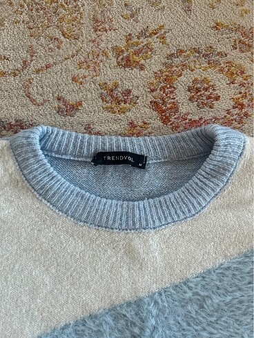 Trendyolmilla mavi kazak - Görsel 4