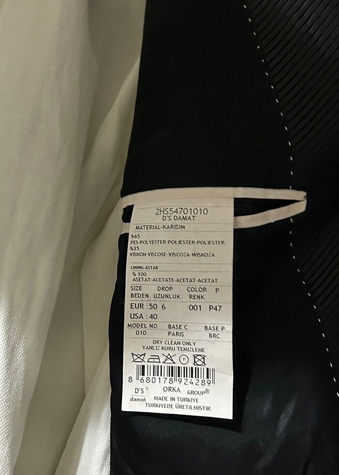 D?S Damat Marka Gömlek-Ceket Takım - Görsel 4