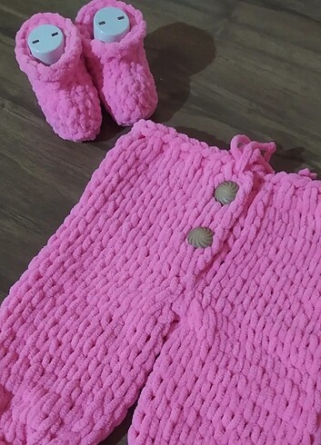 3-6 Ay Beden Alize puffy fıne bebek pantolon modeli