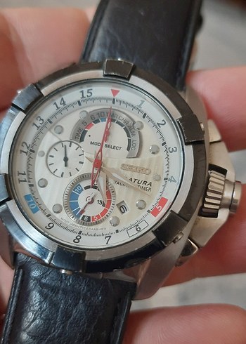 Seiko Atura Vintage Biker Erkek Saati