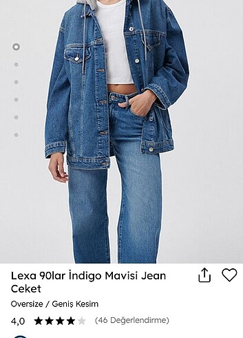 xs Beden gri Renk mavi oversize kot ceket