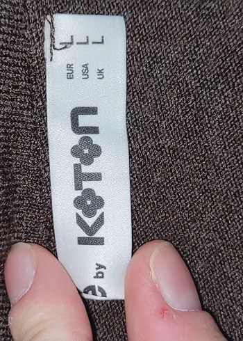 Koton kahverengi Kadın omzu açık  triko - Görsel 4