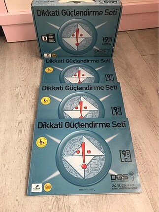 Dikkati Güçlendirme Seti 4 kitap 8-9 yaş