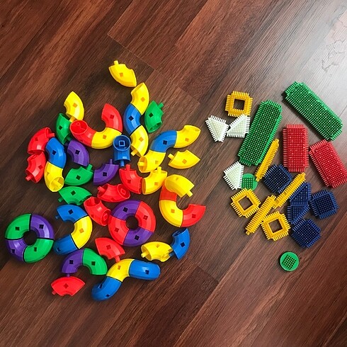 Akrobatik yapı blokları ve Kaktüs legolar