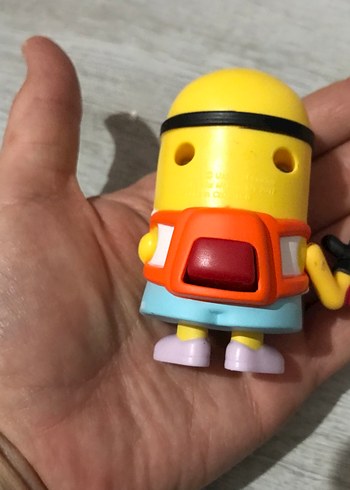 Beden Renk Renkli Sarı Minion Figürü