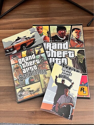 GTA SAN ANDREAS NADİR KUTULU OYUN PLAYSTATION