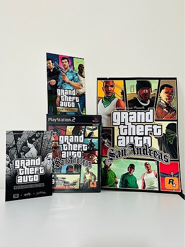 Gta San Andreas ps2 Tasarım Oyun