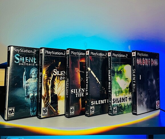 Silent Hill PS2 Full Set Tasarım