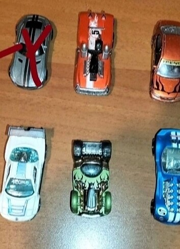 Hot Wheels orjinal arabalar