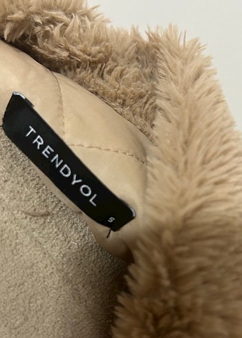 Kadın Bej Kürk Detaylı Kışlık Mont - Görsel 3