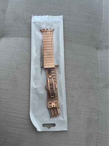 Apple watch çelik paslanmaz kelebek bağlantı kordon