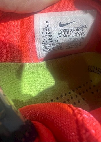 Nike Desenli Çok Renkli Basketbol Ayakkabısı - Görsel 6