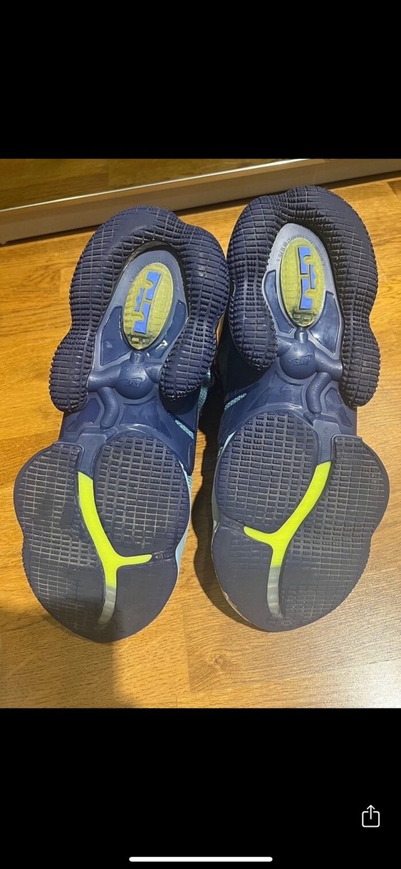 Nike Desenli Çok Renkli Basketbol Ayakkabısı - Görsel 5