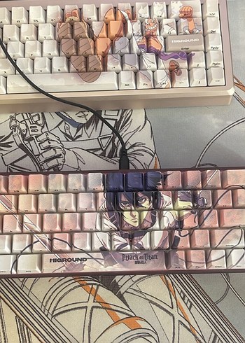Attack on Titan Mikasa Klavye