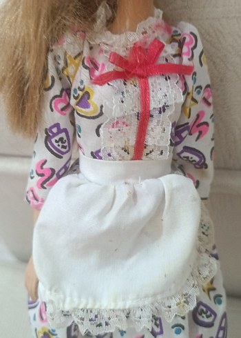 Beyaz Önlüklü Pastel Renkli Bebek - Görsel 4