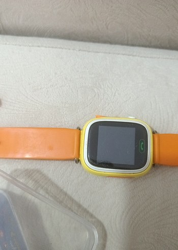 Sarı renkli akıllı saat - Görsel 2