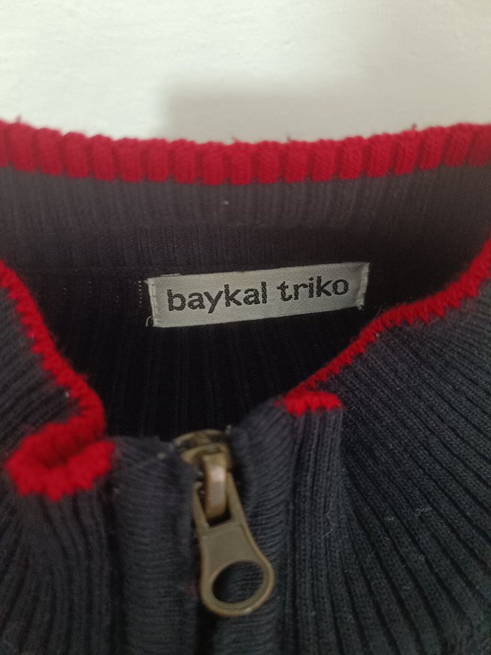 Fermuarlı Siyah Örgü Kadın Kazak - Görsel 3