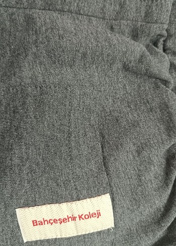 Gri Fermuarlı Erkek Eşofman Altı - BX Baskılı 9 10 yas - Görsel 4