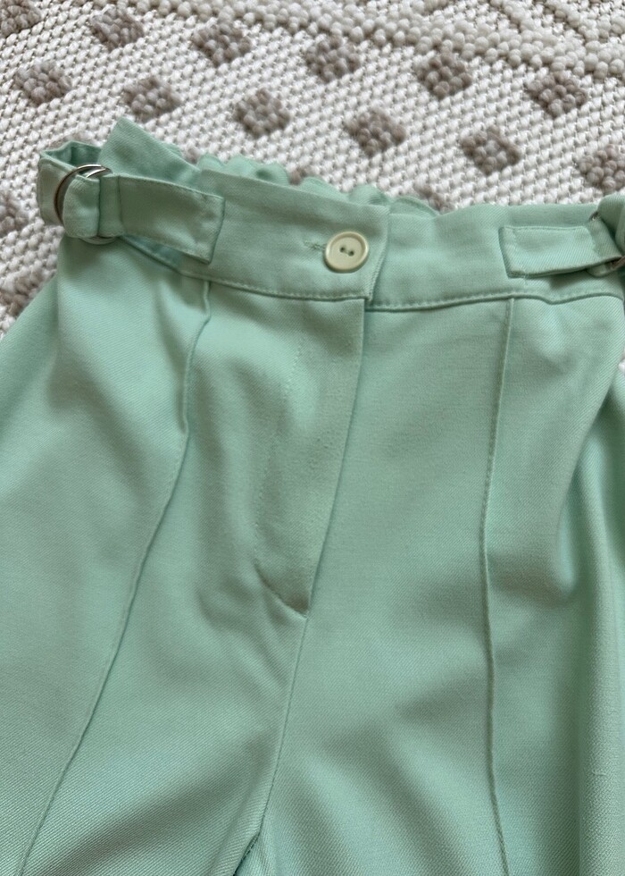 Trenyol Milla Mint Yeşili Pantolon - Görsel 2