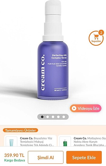 Diğer Gözenek Sıkılaştırıcı Serum