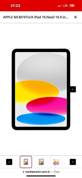 Apple 10. Nesil İpad