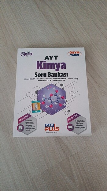Ayt kimya çap plus soru bankası 