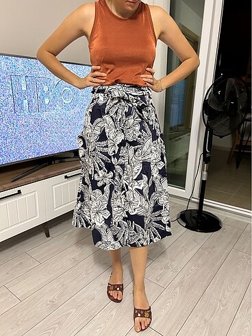 36 Beden Zara midi etek