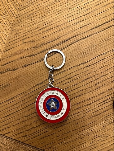 Kaptan Amerika Metal Anahtarlık - Görsel 2