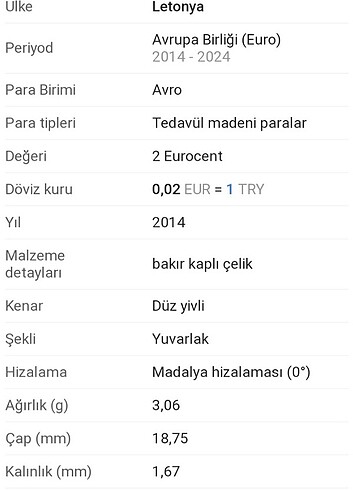  2 euro cent 2014 