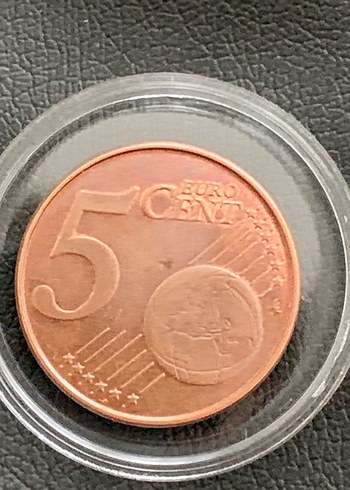 Eski Koleksiyonluk 5 Euro Cent - Görsel 2