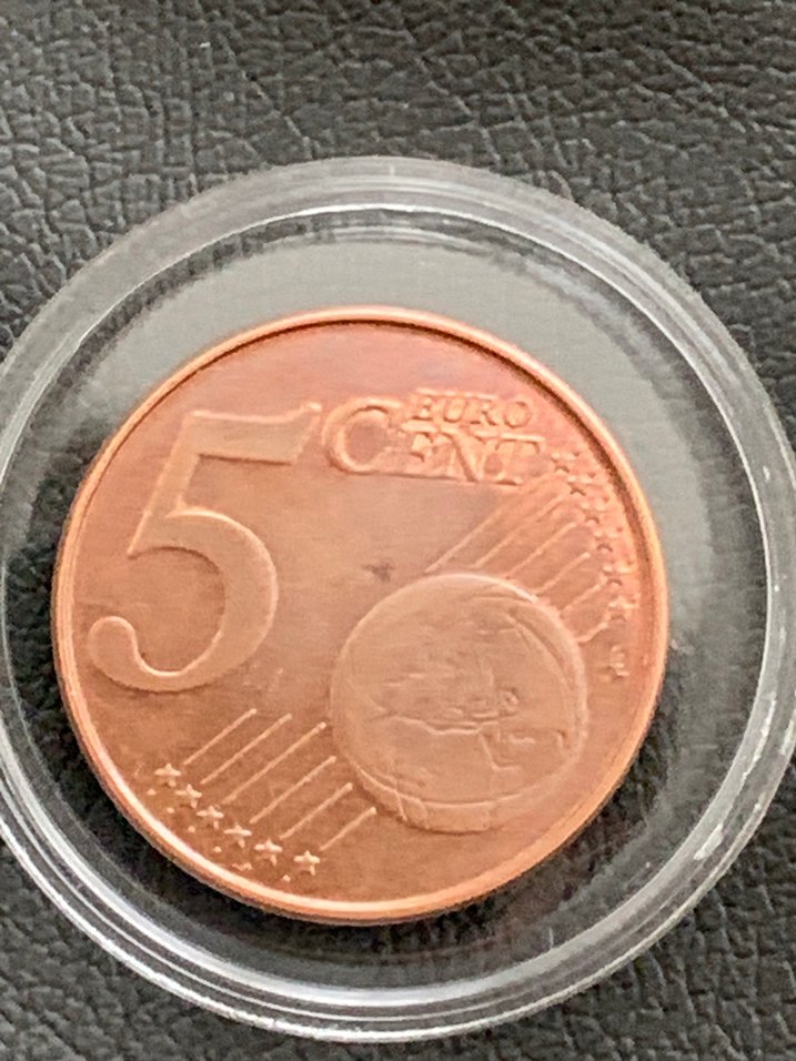 Eski Koleksiyonluk 5 Euro Cent - Görsel 2