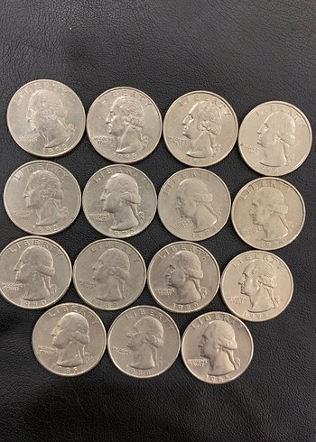 Eski Koleksiyonluk quarter dollar - Görsel 2