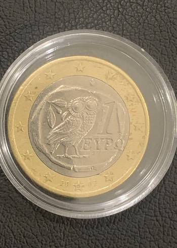 Koleksyonluk nadir yıldız içinde s olan 1 Euro - Görsel 2
