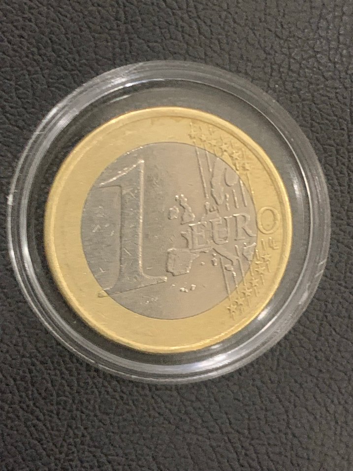 Koleksyonluk nadir yıldız içinde s olan 1 Euro - Görsel 3