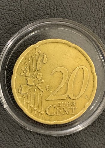Hatalı basım 20 Euro cent - Görsel 2