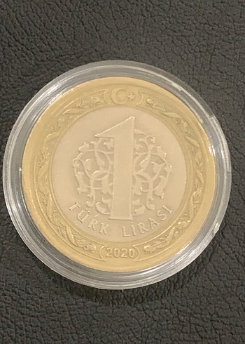 Hatalı Basım Koleksiyonluk 1 Türk Lirası - Görsel 2